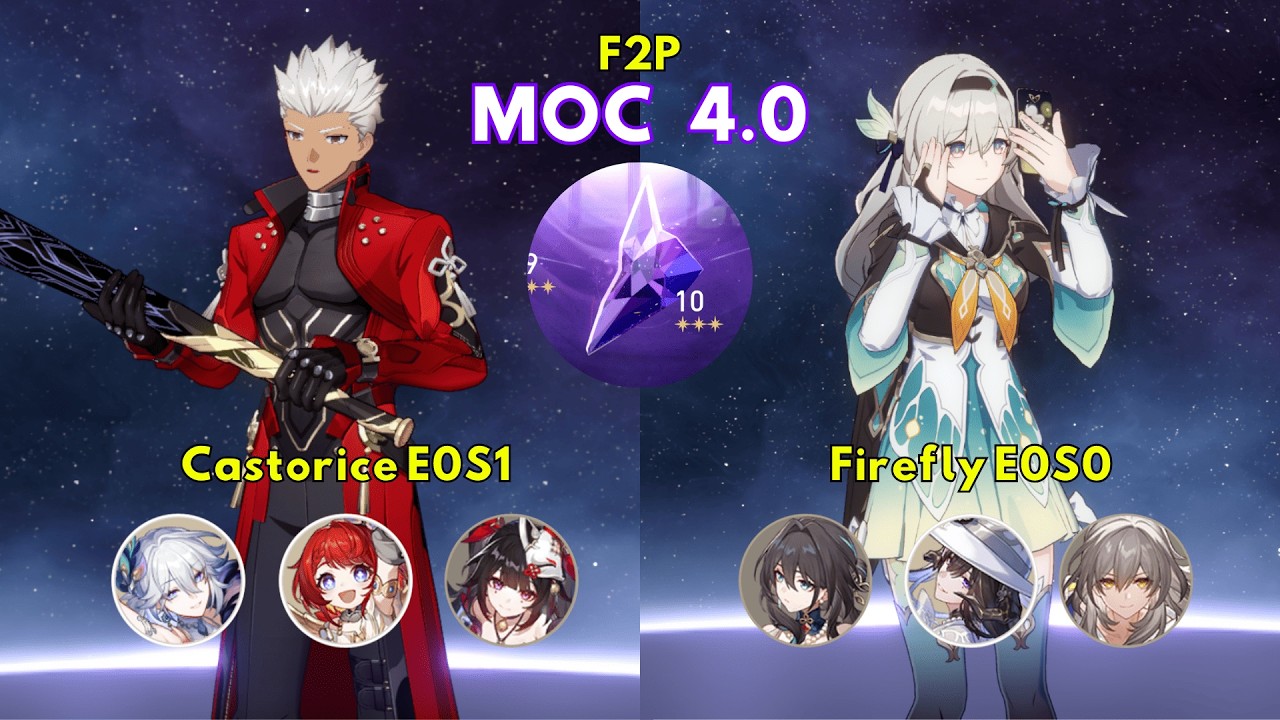 [F2P] Archer E0S0 x Firefly E0S0 | MoC 4.0 | Honkai: Star Rail