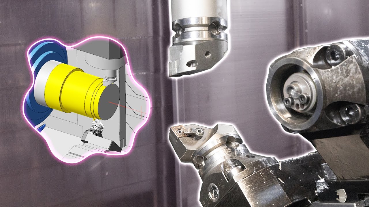 Pinch Turning 316 Stainless on Doosan SMX3100 | MASTERCAM Tool Path | Kennametal Tooling