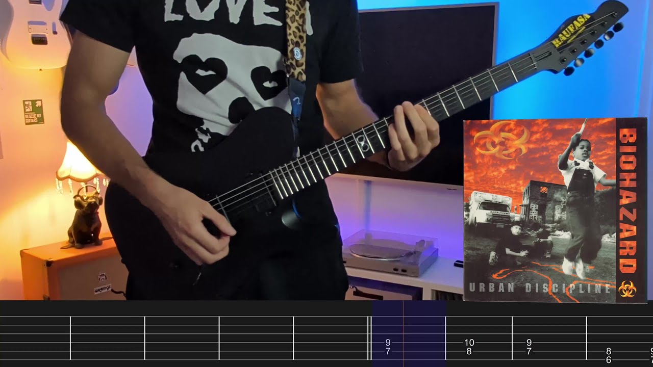 Biohazard - Urban Discipline (Guitar Cover + Screentabs)