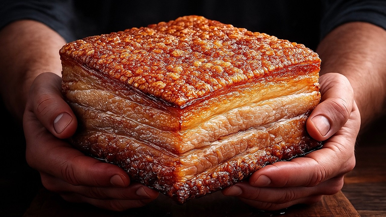 Wie man Knusprigen Schweinebauch macht – Besser als im Restaurant!