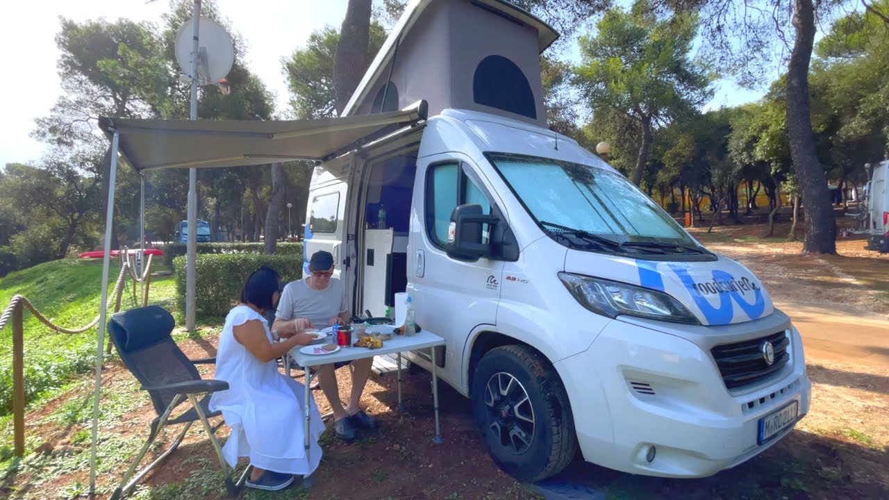 ISTRIA road trip I Pula Croatia I Arena Stoja Campsite