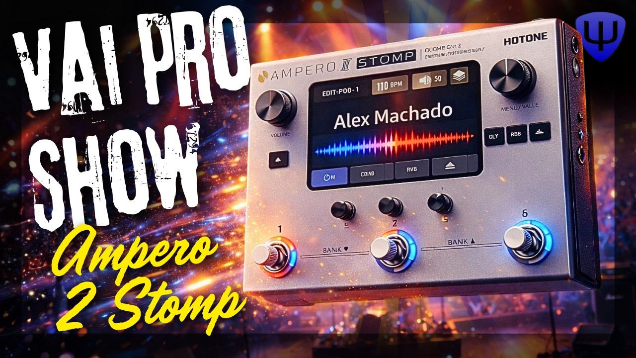 ⚠️Pedais ANALÓGICOS ➕ Ampero II STOMP: Vai dar bom❓