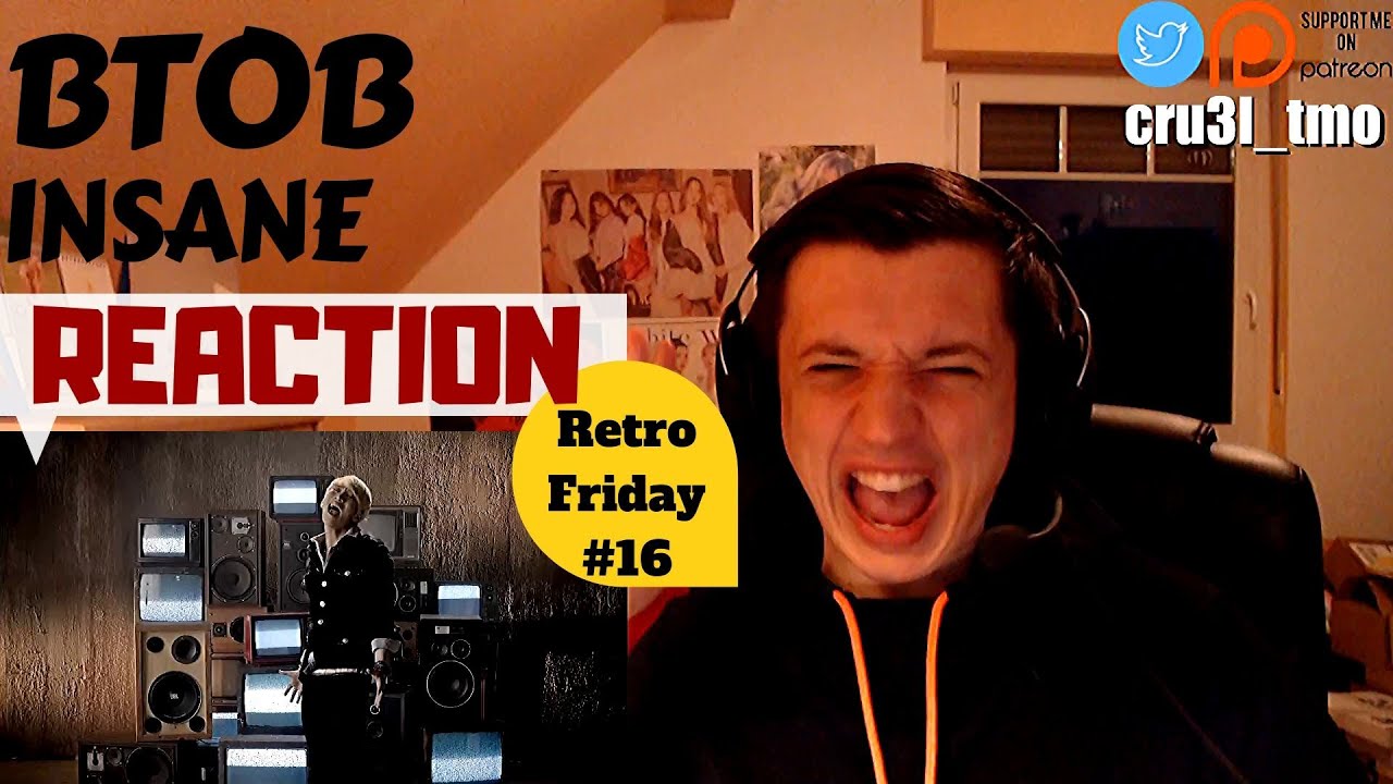 Retro Friday EP_16: BTOB - 비밀(Insane) MV | FIRST TIME REACTION