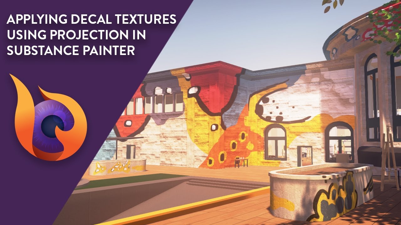 Applying Decal Textures Using Projection in Substance Painter | Tutorial | TimefireVR