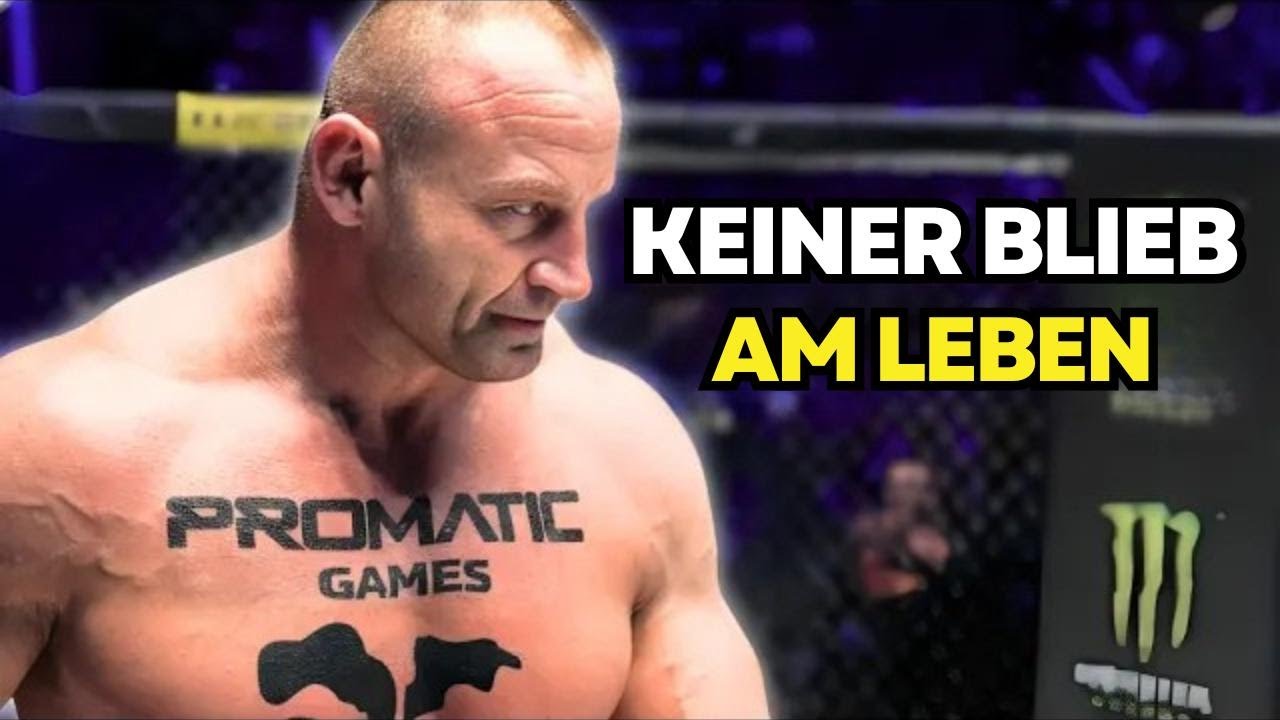 Als der fünftstärkste Mann der Welt alle in der MMA zerstört hat – Mariusz Pudzianowski