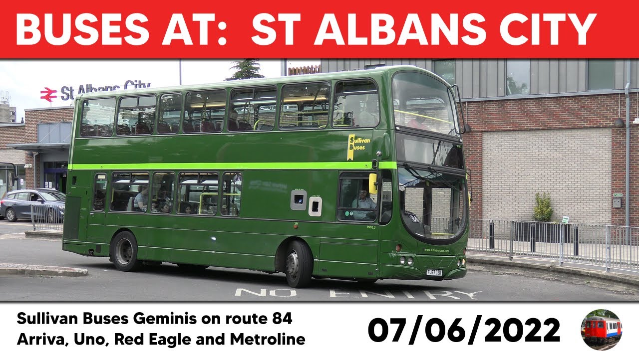 Buses at St Albans City 07/06/2022