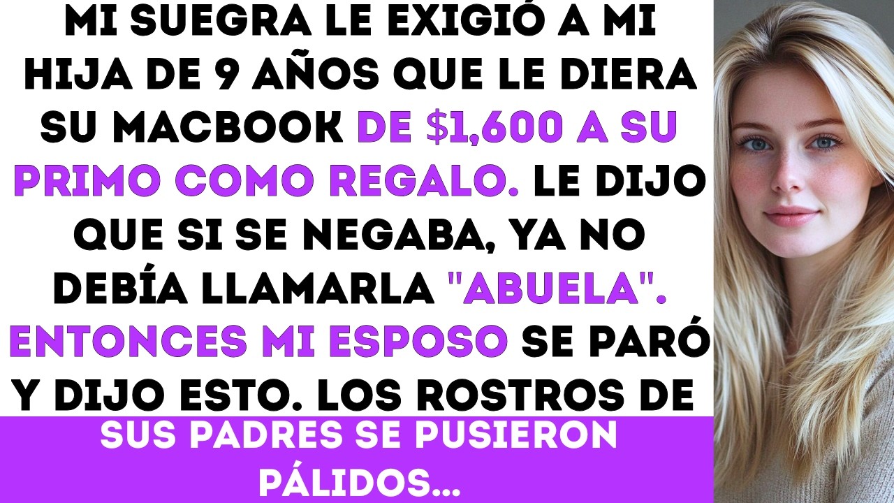 Mi suegra le dijo a mi hijo de 9 años: 