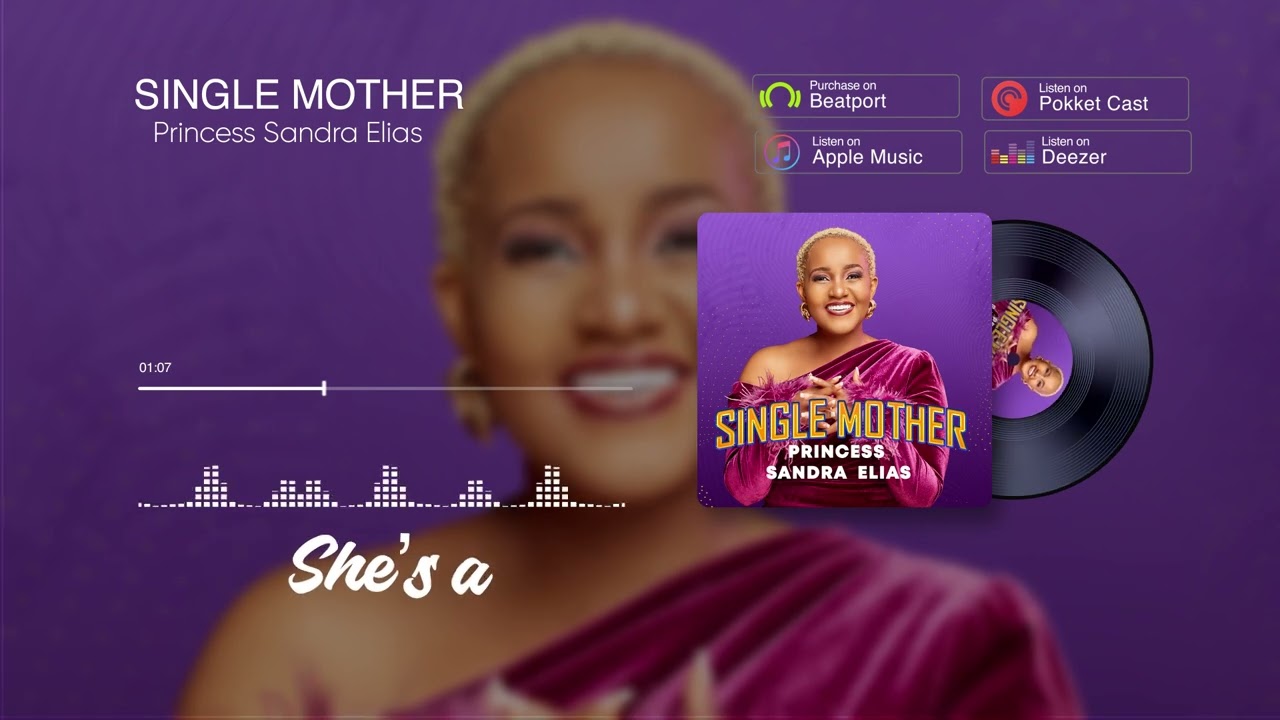 PRINCESS SANDRA  SINGLE MOTHER Official Lyrics Video