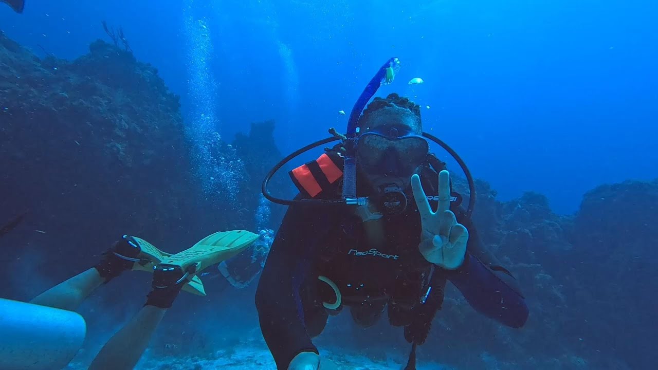 Scuba diving in these tropical waters was INCREDIBLE!!