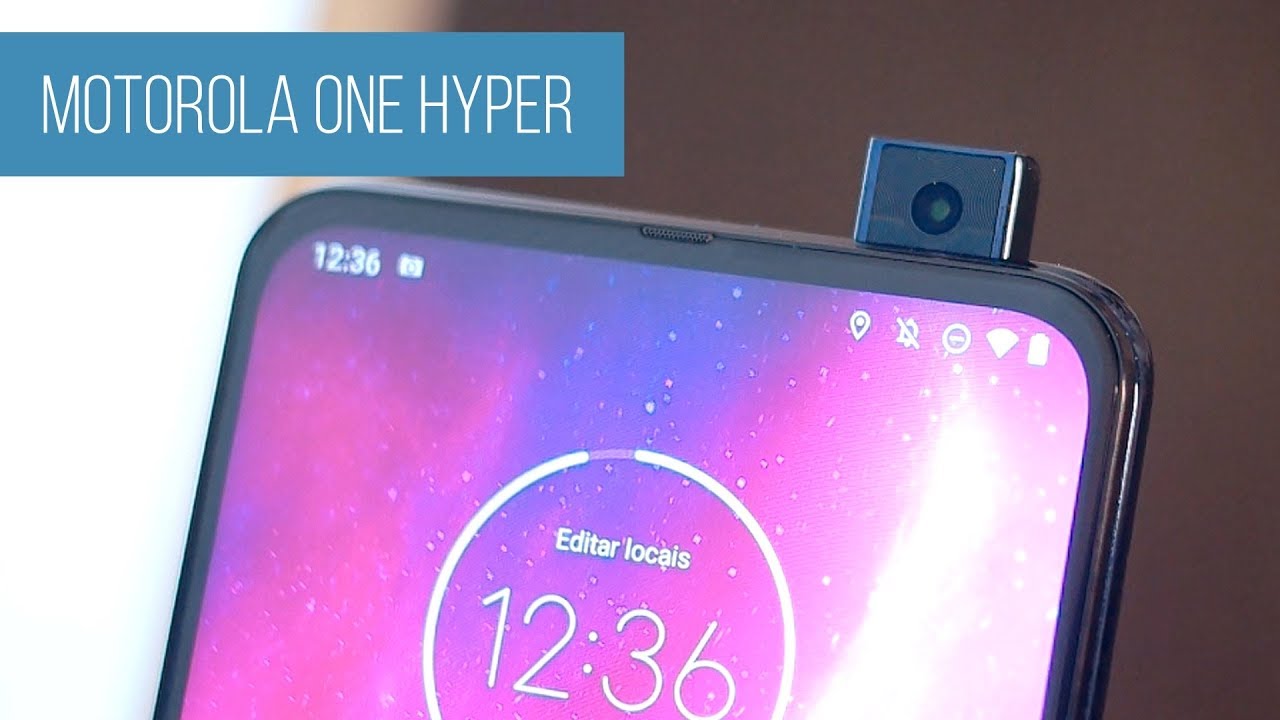 Testamos o Motorola One Hyper com CÂMERA POP-UP! (Hands-on)