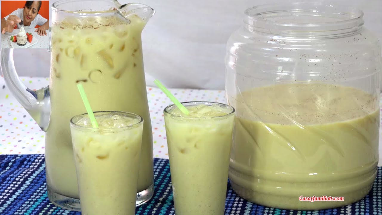 AGUA FRESCA DE PLÁTANO 🍌 | Receta FÁCIL y RÁPIDA en 5 MINUTOS para un Refresco Delicioso