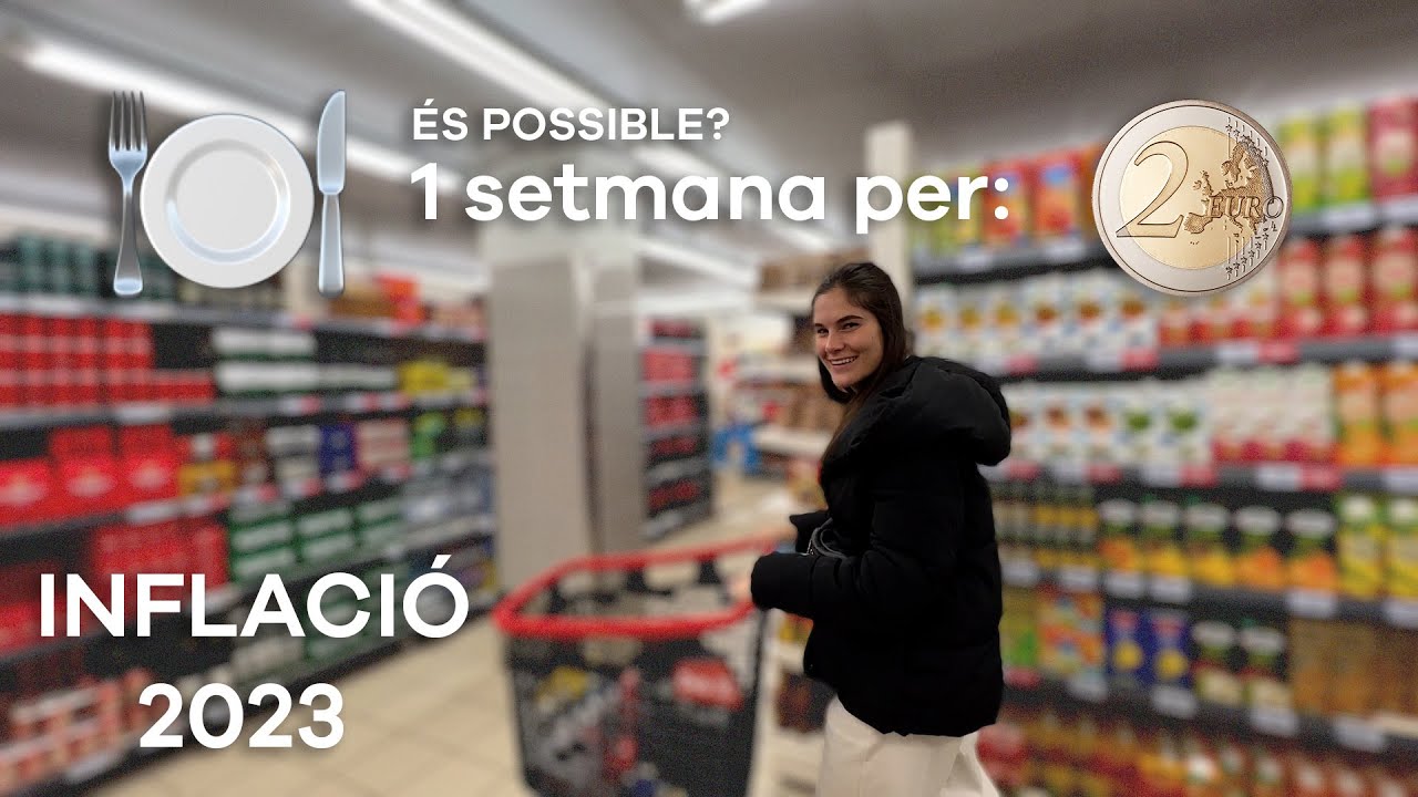 🍽 1 SETMANA menjant per 2€ després de la INFLACIÓ 💸 - ÉS POSSIBLE?