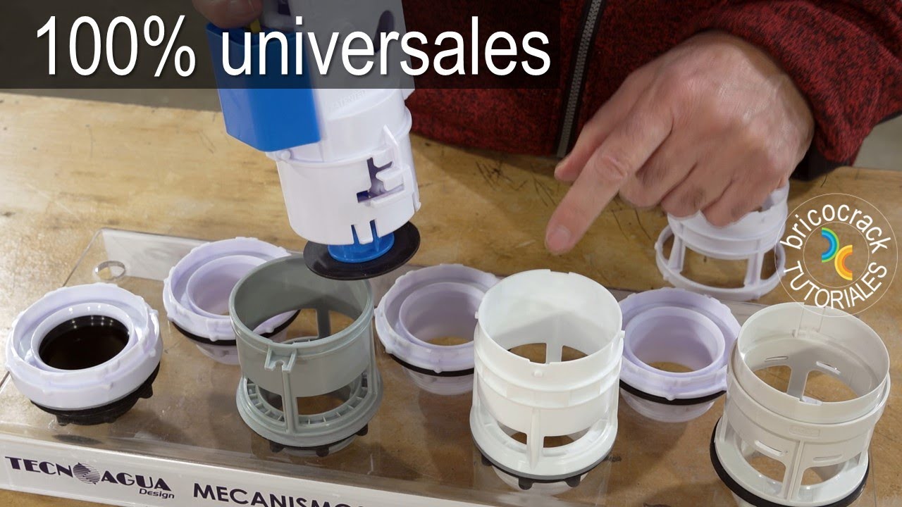 Cambiar mecanismos descargadores de cisterna 100% universales (Bricocrack)