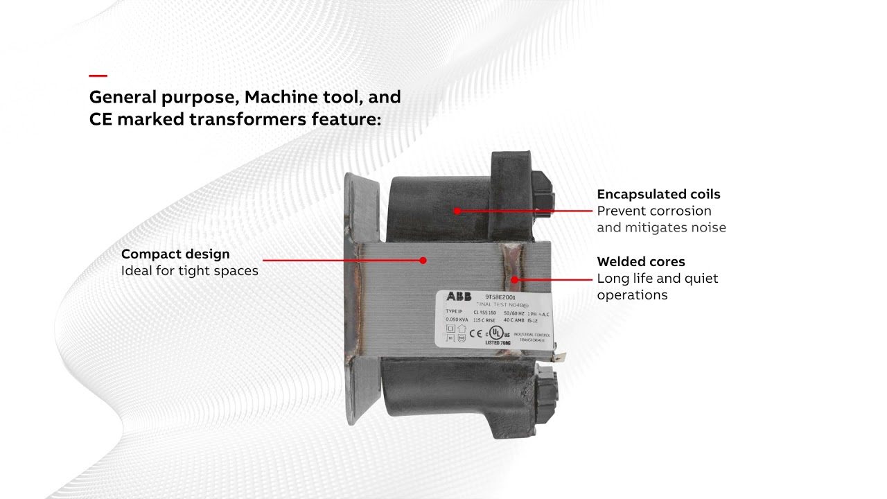 ABB Control Power Transformers