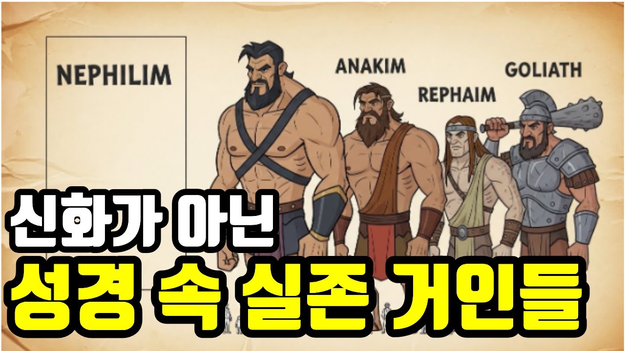 그리스 신화의 거인은 가짜지만, 성경의 '라파임'은 역사인 이유