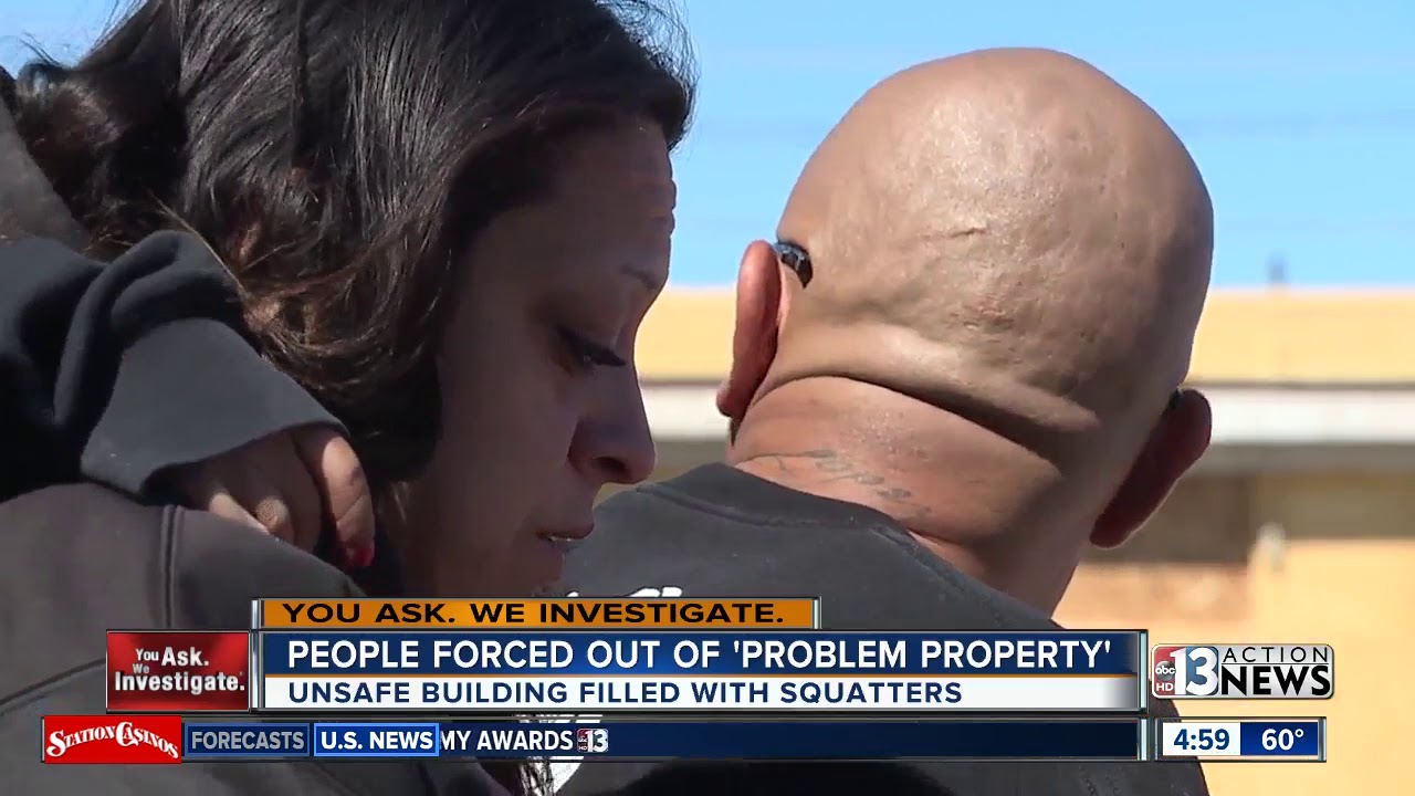 Dozens evicted from problem property in North Las Vegas