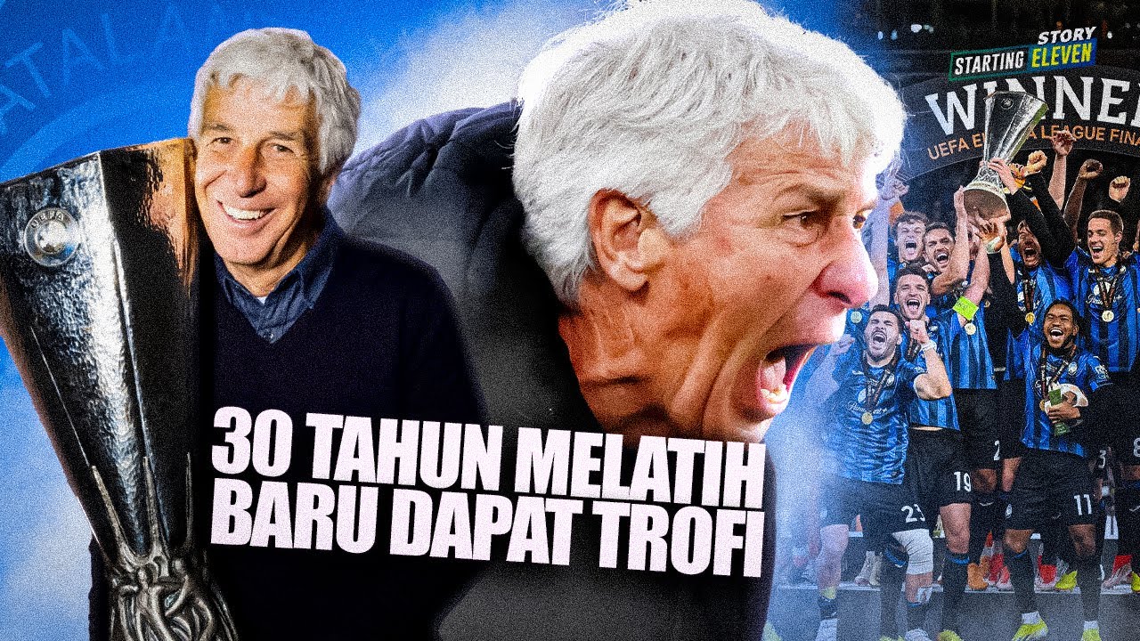 Kesuksesan Gian Piero Gasperini, Pria Tua yang Berjuang Penuh Kesabaran