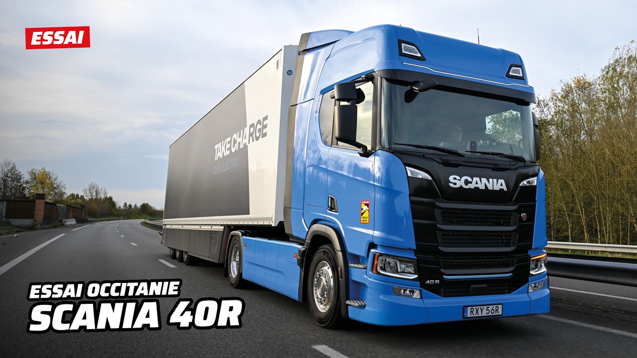 40 tonnes en &eacute;lectrique : le Scania 40 R nous a surpris