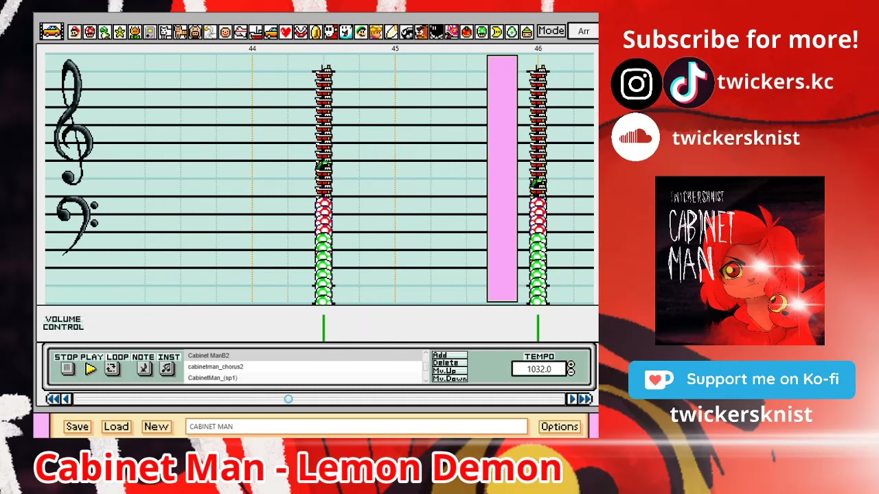 Cabinet Man - Lemon Demon (Mario Paint Cover)