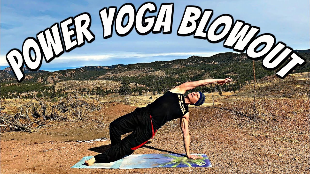 40 Minute Power Yoga Workout with Sean Vigue Fitness