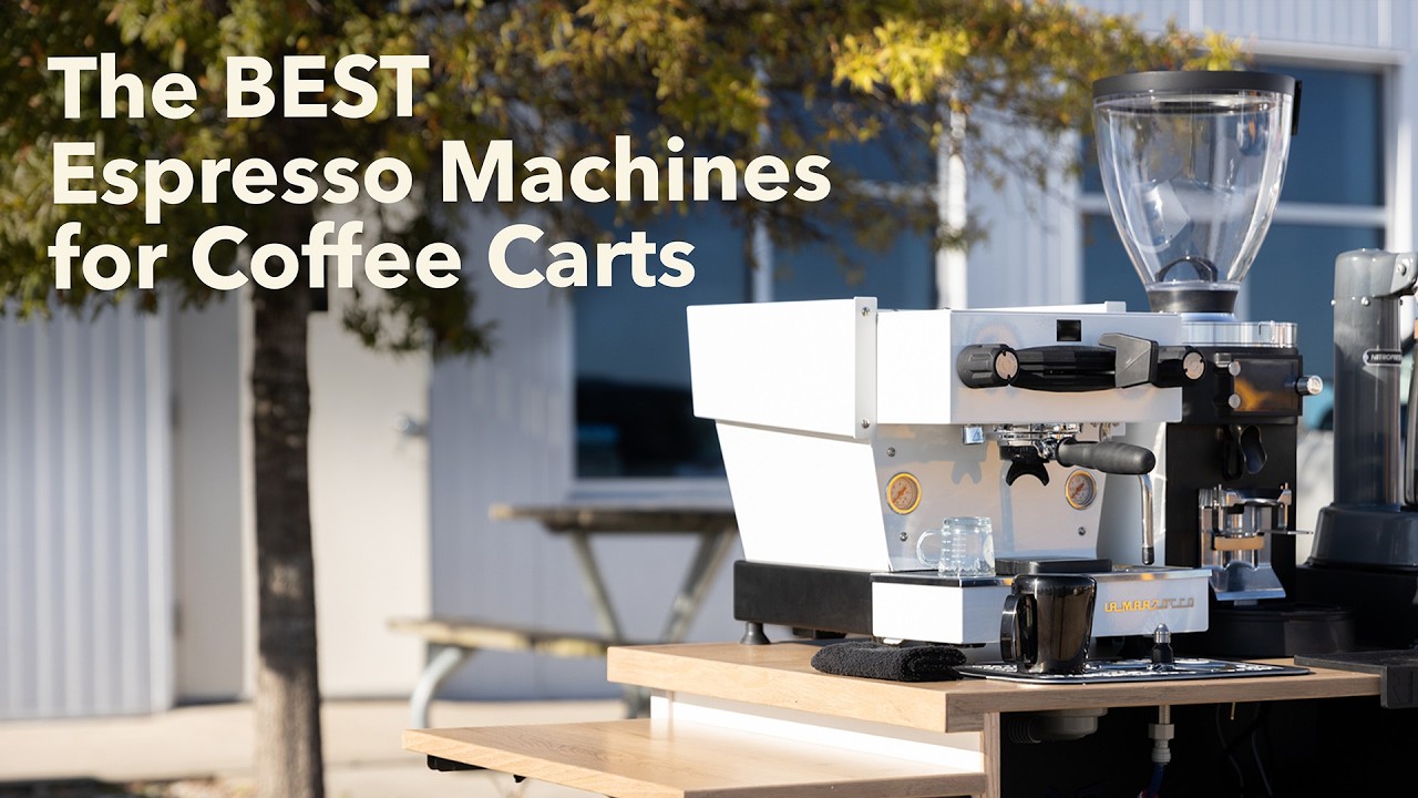 The BEST Espresso Machines for Coffee Carts in 2025