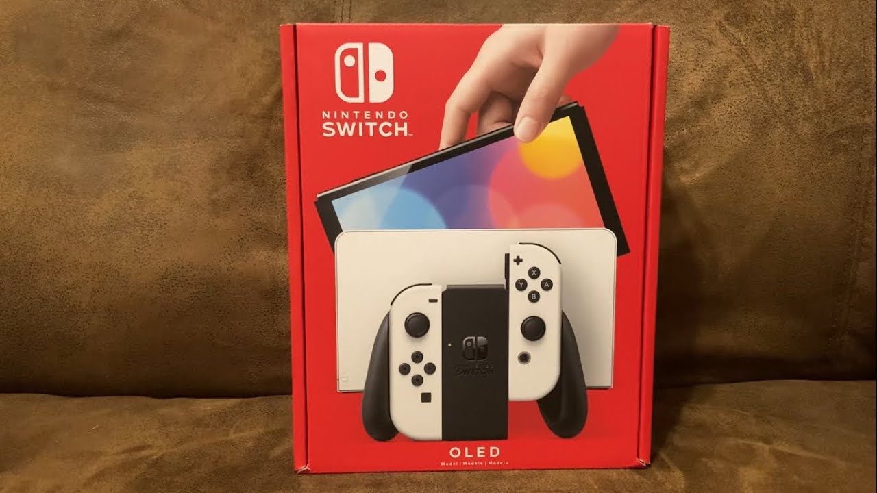 Nintendo Switch OLED Unboxing