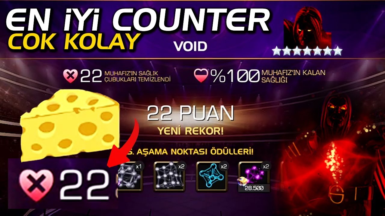 BU COUNTER İLE KOLEZYUM VOİDİ PARAMPARÇA EDİYORUM - MARVEL ŞAMPİYONLAR TURNUVASI KOLEZYUM VOİD
