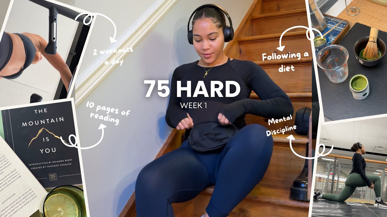 Transforming my life with 75 Hard ♡ Week 1 of 75 Hard Challenge ♡