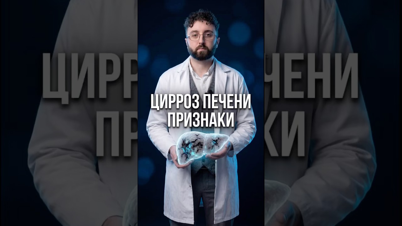 Три признака цирроза печени которые замечают поздно.