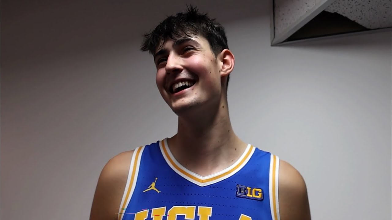 UCLA M. Basketball Postgame - Players, at Washington (Jan. 24, 2025)