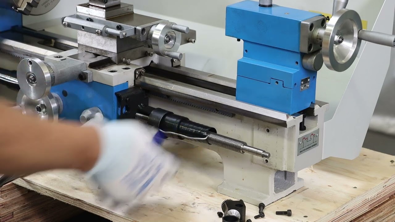 WEISS WBL210DX400 Leadscrew Installation