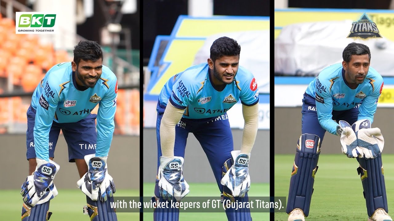 Gujarat Titans | Wicketkeeping challenge powered by BKT Tires