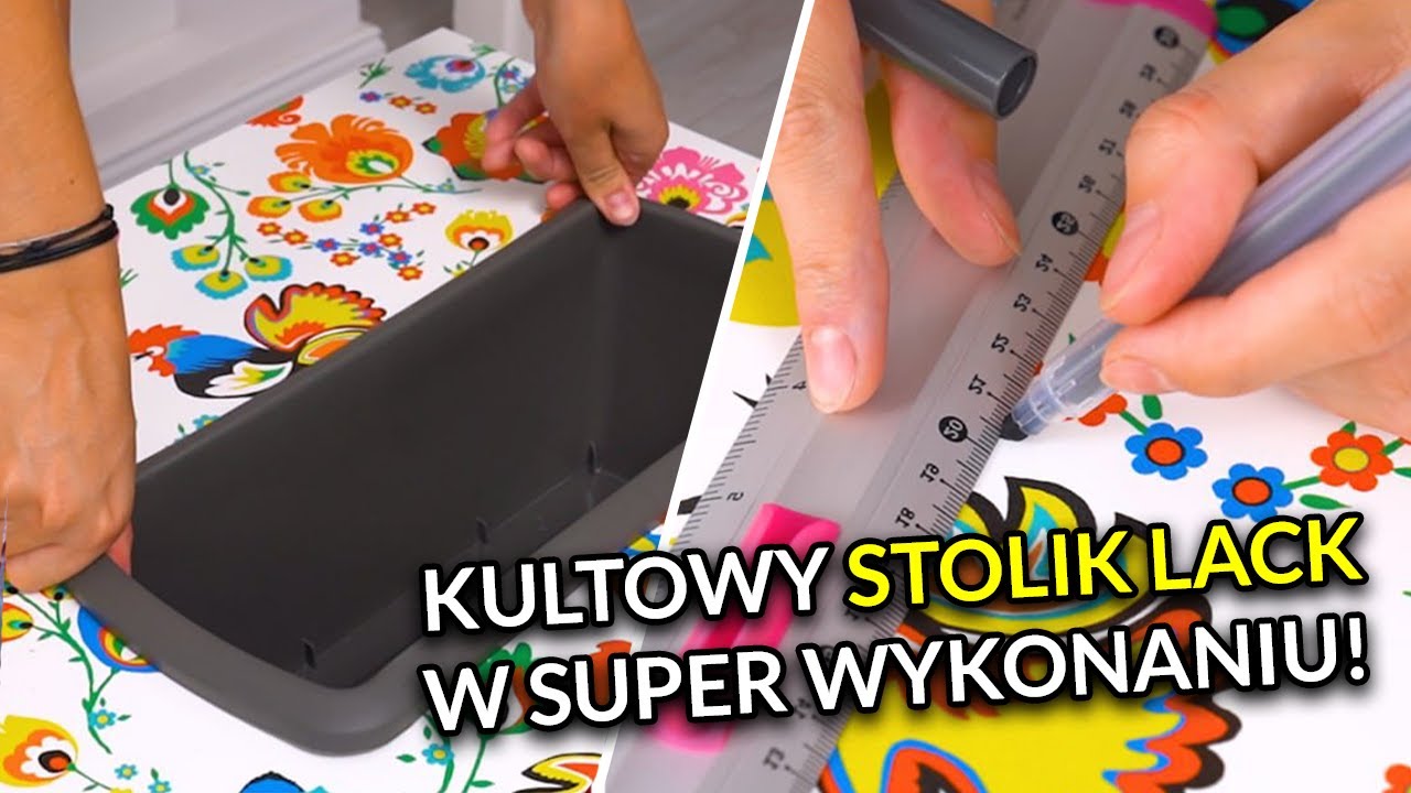Kultowy stolik LACK w super wykonaniu! 😍