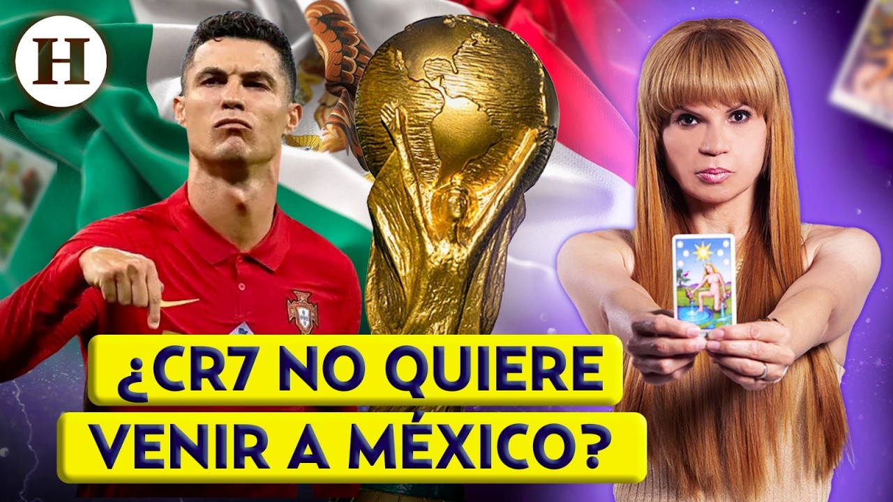 ¿Cristiano Ronaldo no vendrá a México? Mhoni Vidente visualiza este escenario para el Mundial