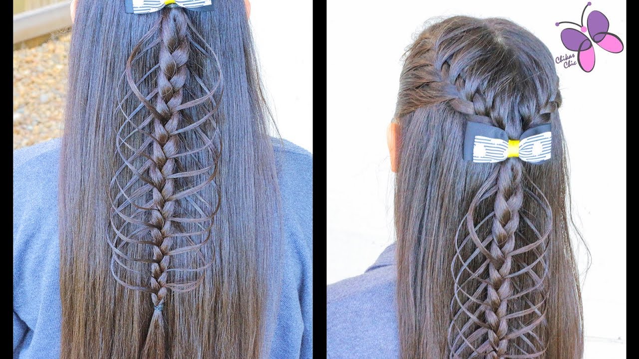 Medio Recogido con Trenza de Arcos