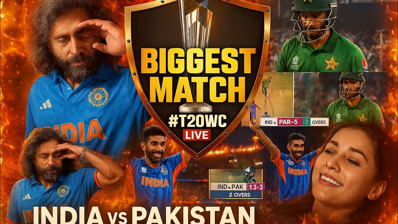 India Vs Pakistan T20 2026 | Surya ne Kiya Pakistan Ka balatkaar | 114 All out Pakistan Ka ghop ghop