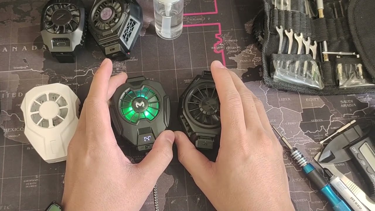 KENAPA BLACKSHARK FUNCOOLER PRO BISA DINGIN BANGET Bongkar BR20 MALAH KAGET SENDIRI SAMA HASILNYA