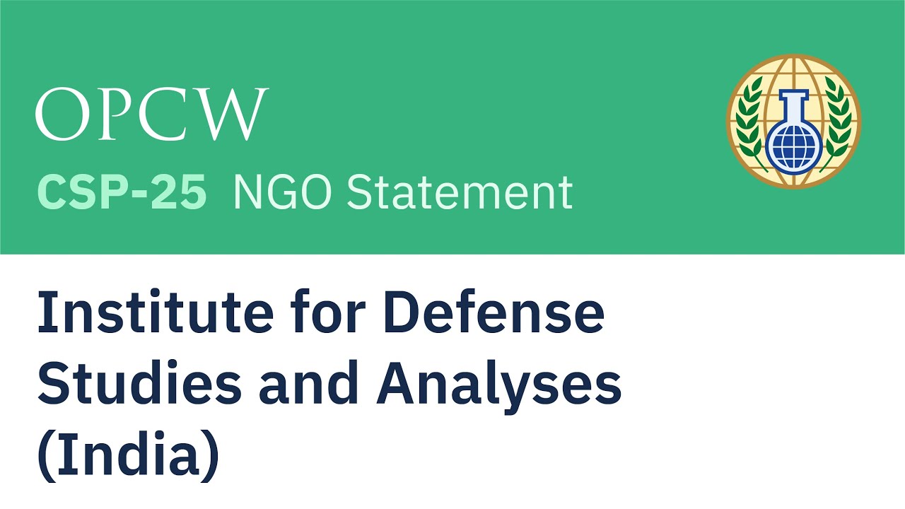 Institute for Defense Studies and Analyses - IDSA (India)