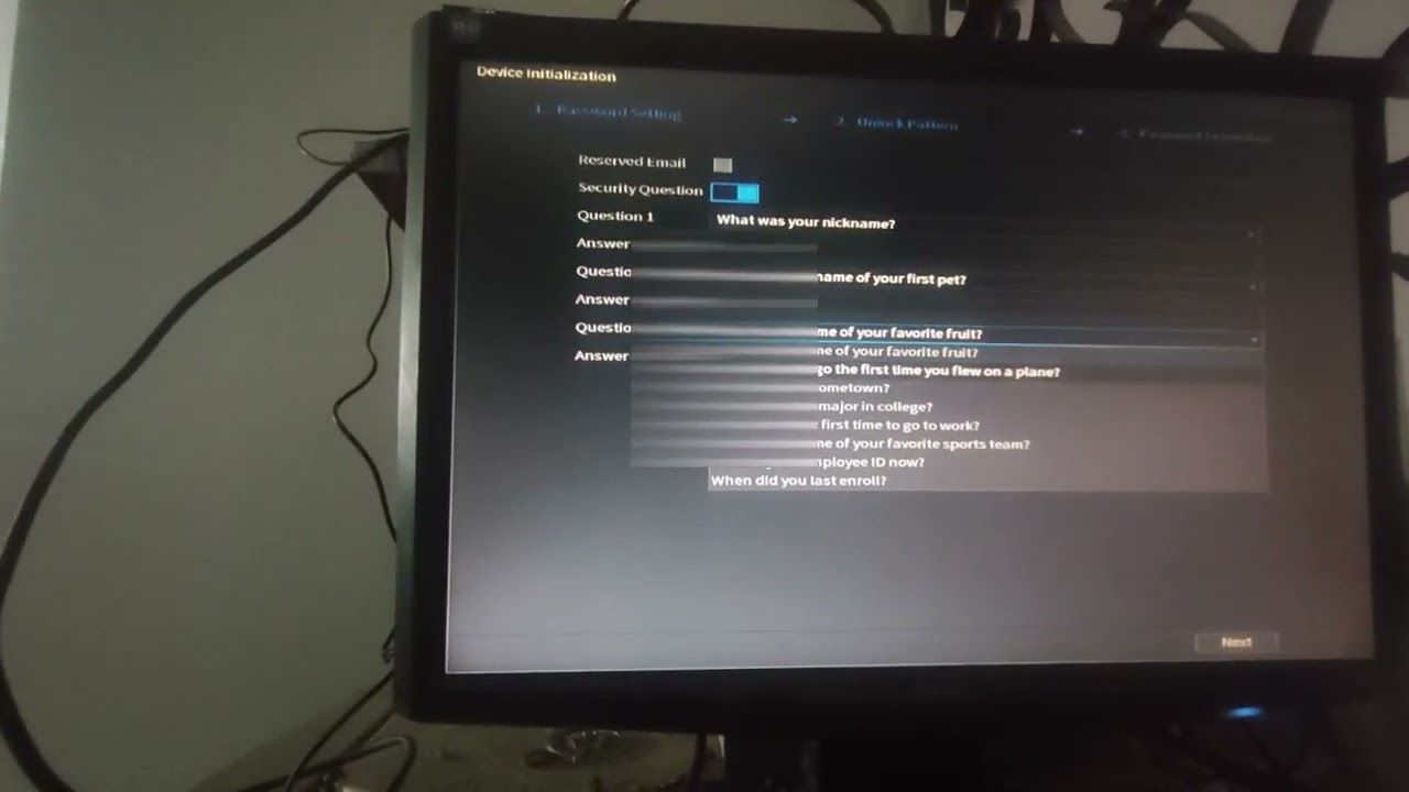 step by step dahua nvr first time setup | NVR setup | Configure NVR