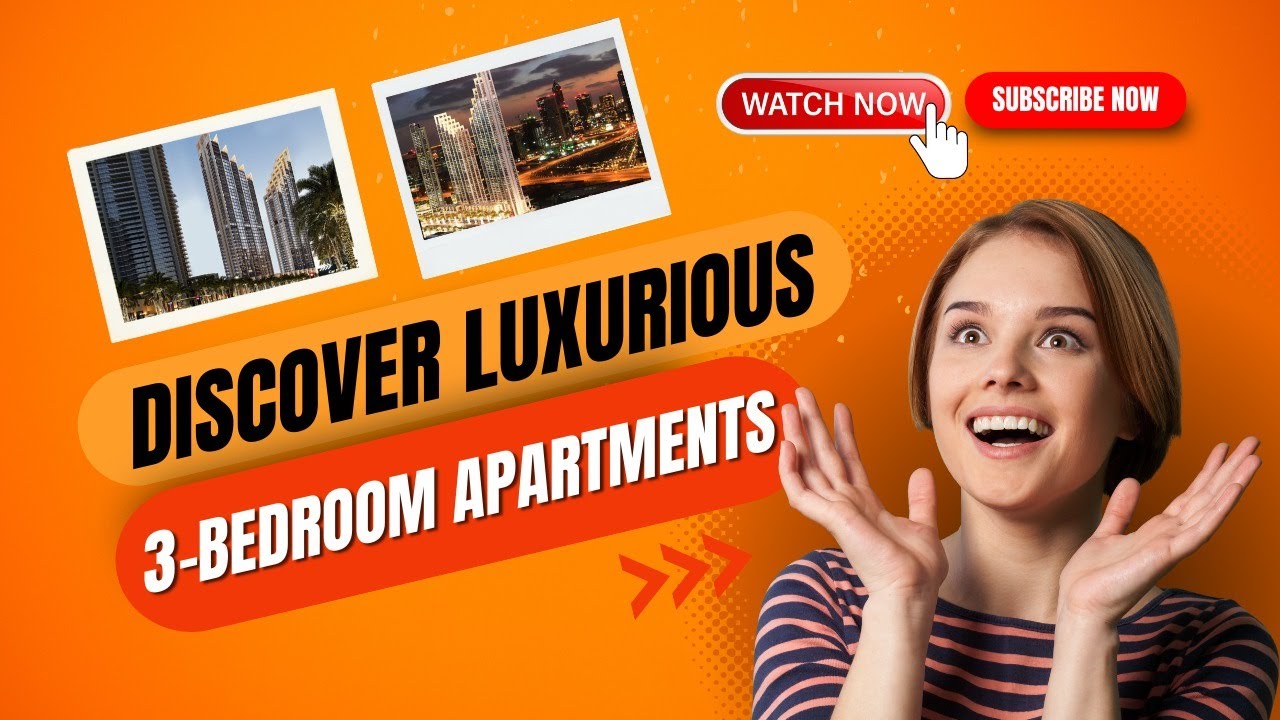 Elevate Your Lifestyle: Discover Luxurious 3-Bedroom Apartments #dubairealestate #dubaiproperties