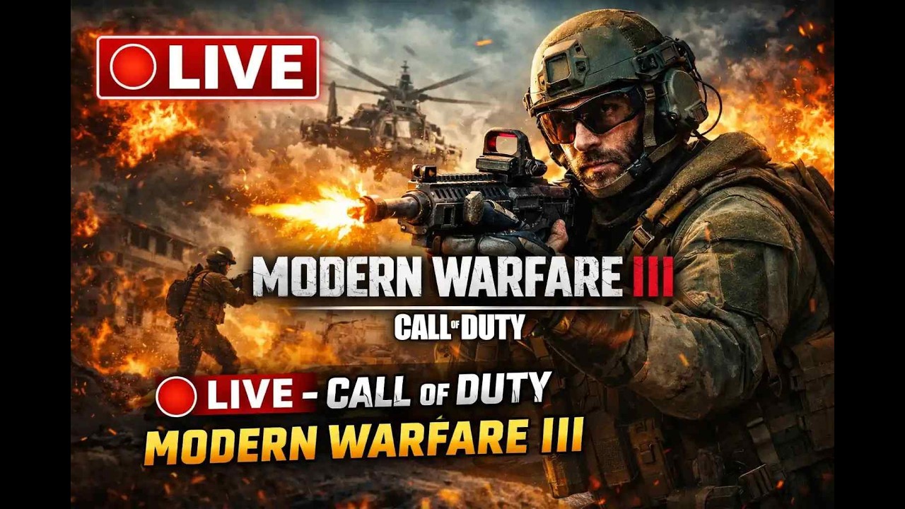 🔴 LIVE – Call of duty Modern Warfare III