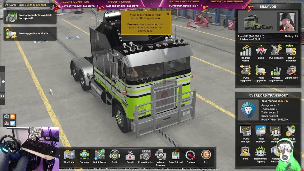 Twin TURBOOO CAT | #virtualtruckdriver #americantruck #diesel