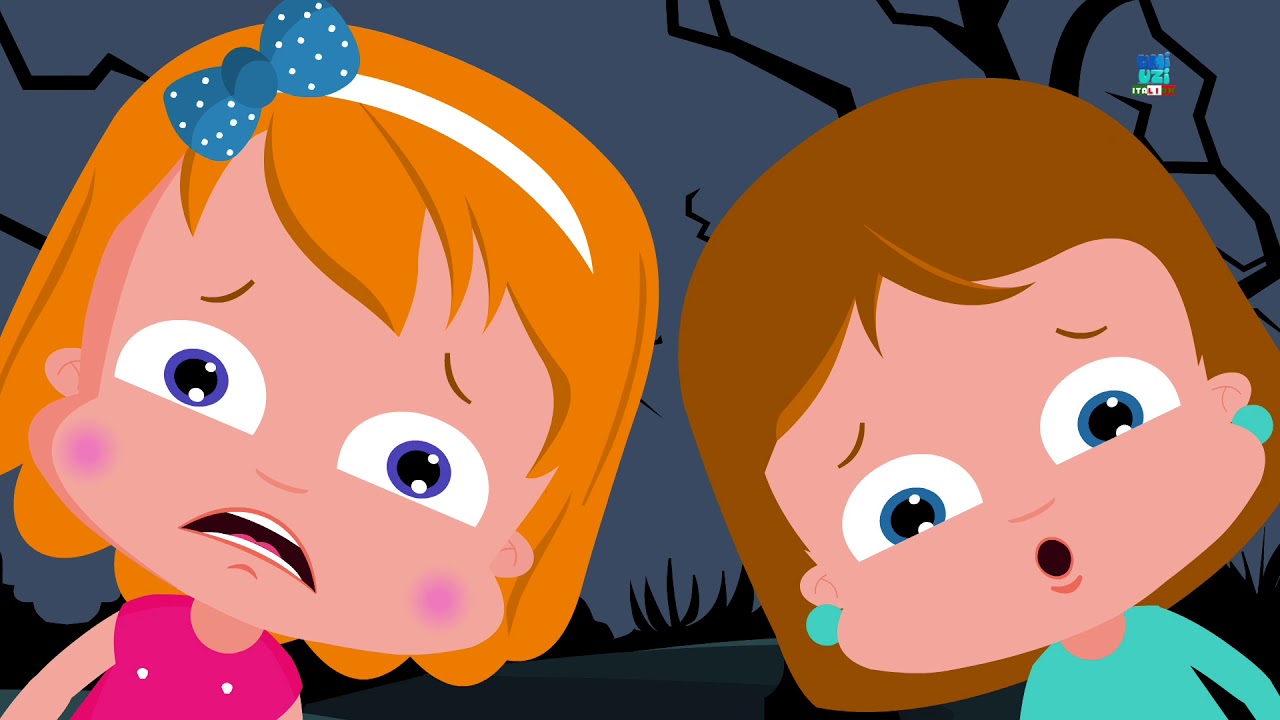 notte di Halloween Canzoni spaventosi Video bambini  Halloween Night Nursery Rhymes Music For Kids