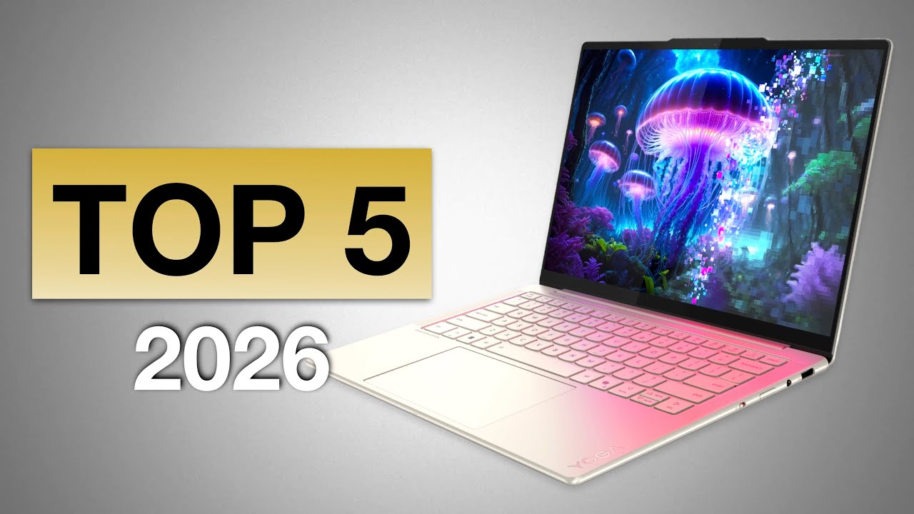 LOS 5 MEJORES ULTRABOOKS DE 2026 | TOP PORTÁTILES POTENTES Y LIGEROS
