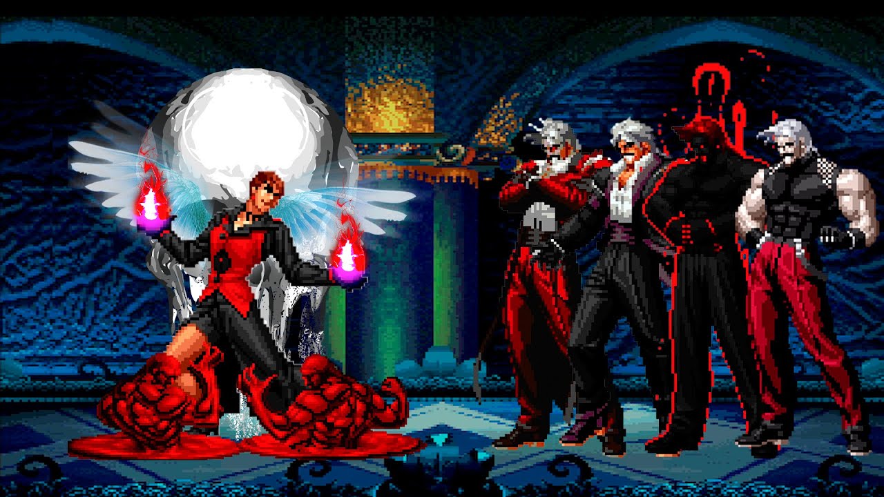 [KOF Mugen] Vice vs Rugal Bernstein Team