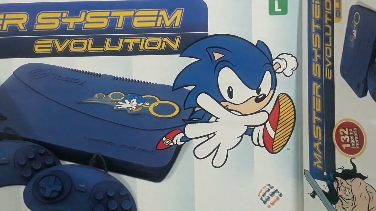 umboxing master system evolution blue