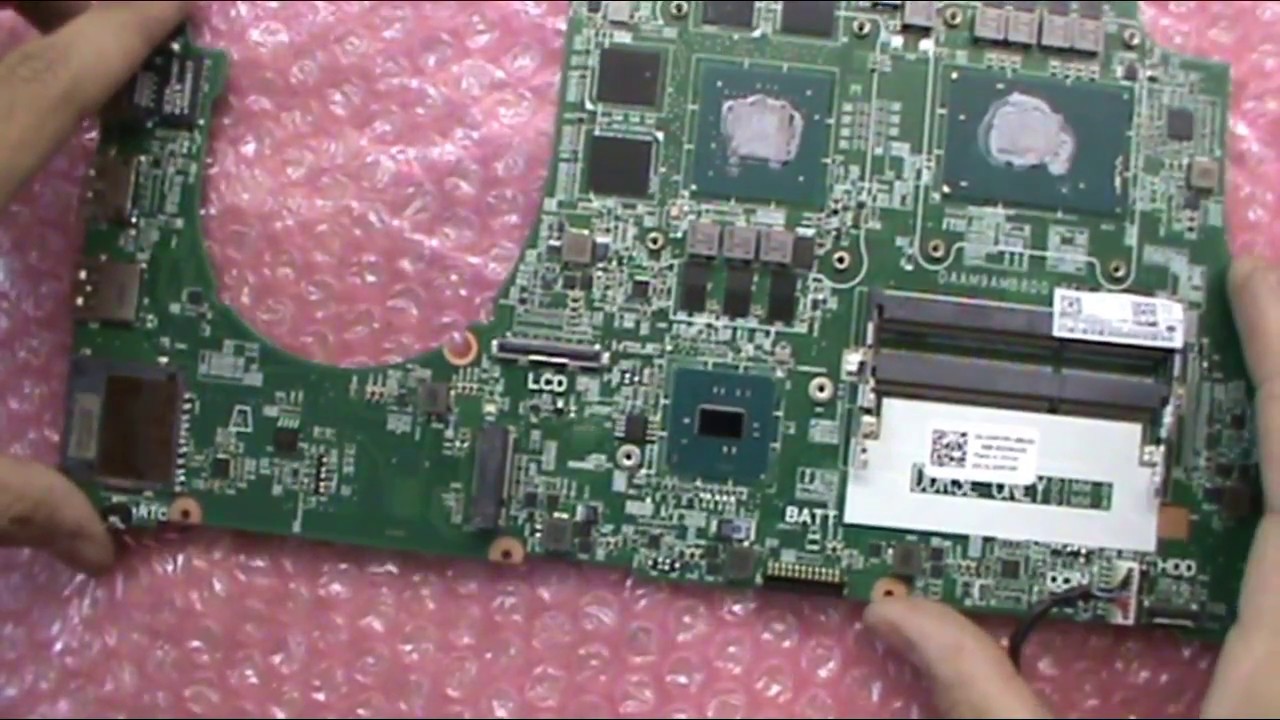 Reparando duas placas top de linha da Dell em menos de 20min