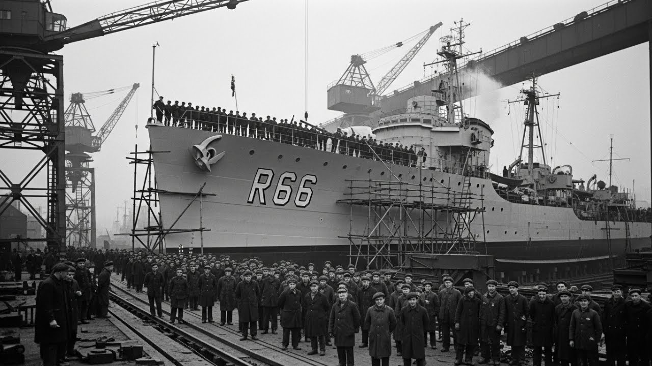 How One British Shipyard Built a Destroyer in 18 Hours
