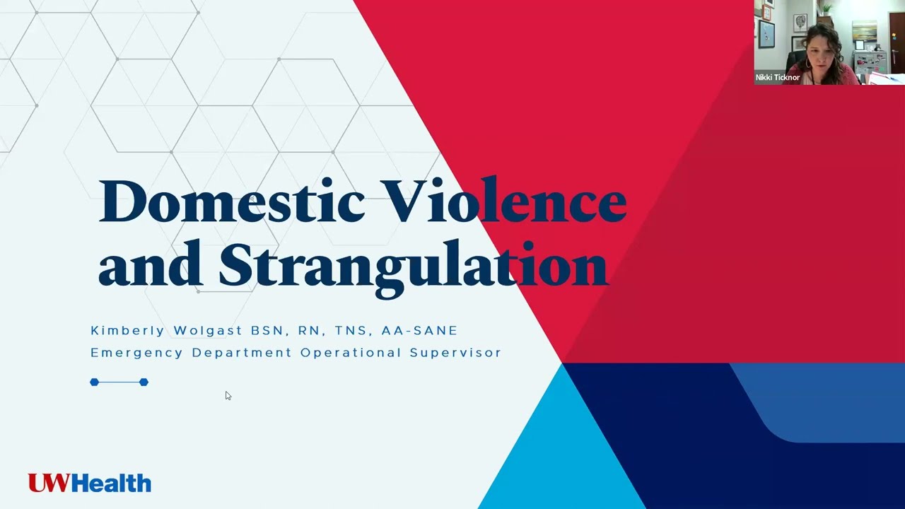 DVAM 2023 Lunch and Learn, Domestic Violence and Strangulation