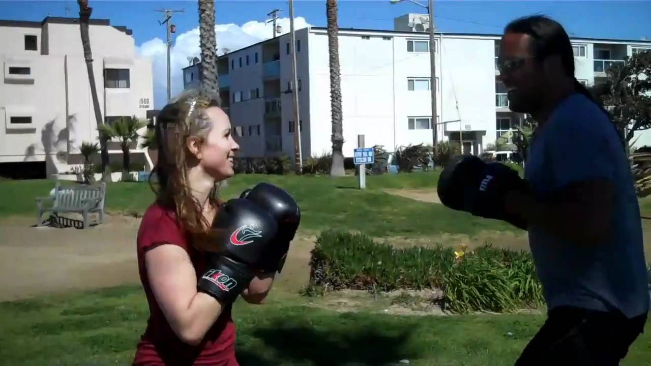Christina punching & elbow strikes